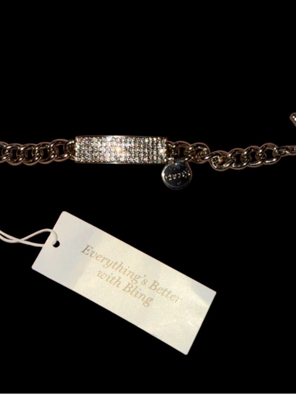 Silver bracelet chain from chicos